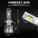 2 x LED Headlight Kit Driving Lamp CSP H7 High Low Beam Canbus ERROR FREE 2 x LED Headlight Kit Driving Lamp CSP H7 High Low Beam Canbus ERROR FREE