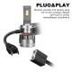 2 x LED Headlight Kit Driving Lamp CSP H7 High Low Beam Canbus ERROR FREE 2 x LED Headlight Kit Driving Lamp CSP H7 High Low Beam Canbus ERROR FREE