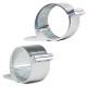 2PCS 76 to 81mm Silver Bullbar Mounting Bracket For LED Light Bar HID Clamp 2PCS 76 to 81mm Silver Bullbar Mounting Bracket For LED Light Bar HID Clamp
