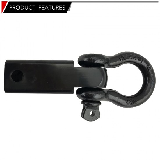 5 Tonne Recovery Hitch Receiver Bonus Bow Shackle Tow Bar Off Road 4X4 4WD 5 Tonne Recovery Hitch Receiver Bonus Bow Shackle Tow Bar Off Road 4X4 4WD