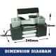 Air Compressor 12v Car 4x4 Tyre Deflator 4wd Portable Inflator 150PSI 85L/min Air Compressor 12v Car 4x4 Tyre Deflator 4wd Portable Inflator 150PSI 85L/min