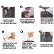 46PCS Tyre Puncture Repair Recovery Kit Heavy Duty 4WD Offroad Plugs Tubeless 46PCS Tyre Puncture Repair Recovery Kit Heavy Duty 4WD Offroad Plugs Tubeless