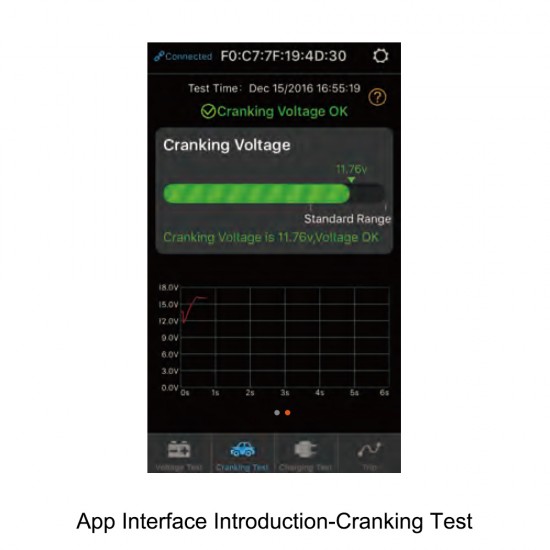 12V Vehicle Battery Monitor via bluetooth 4.0 Voltage Meter auto Alarm Tester 12V Vehicle Battery Monitor via bluetooth 4.0 Voltage Meter auto Alarm Tester