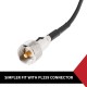 ANTENNA FOR UHF CB RADIO 6.6DBI BLACK HEAVY DUTY HI GAIN BULL BAR FIBERGLASS ANTENNA FOR UHF CB RADIO 6.6DBI BLACK HEAVY DUTY HI GAIN BULL BAR FIBERGLASS