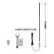 ANTENNA FOR UHF CB RADIO 6.6DBI BLACK HEAVY DUTY HI GAIN BULL BAR FIBERGLASS ANTENNA FOR UHF CB RADIO 6.6DBI BLACK HEAVY DUTY HI GAIN BULL BAR FIBERGLASS