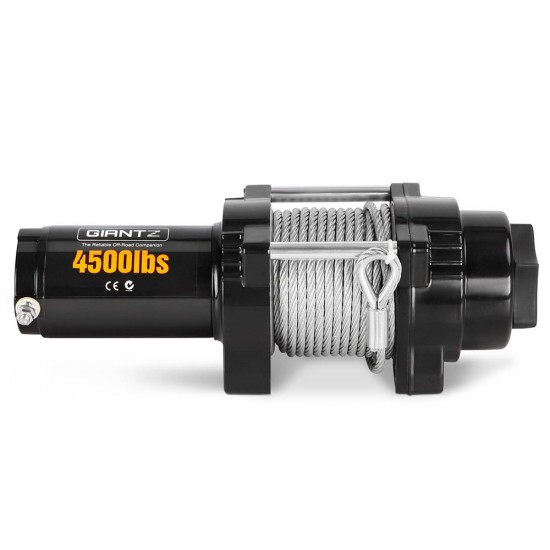 Giantz 12V Wireless Electric Winch Remote with Steel Cable Giantz 12V Wireless Electric Winch Remote with Steel Cable