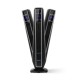 2400W Electric Ceramic Tower Heater - Black 2400W Electric Ceramic Tower Heater - Black
