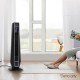 2400W Electric Ceramic Tower Heater - Black 2400W Electric Ceramic Tower Heater - Black