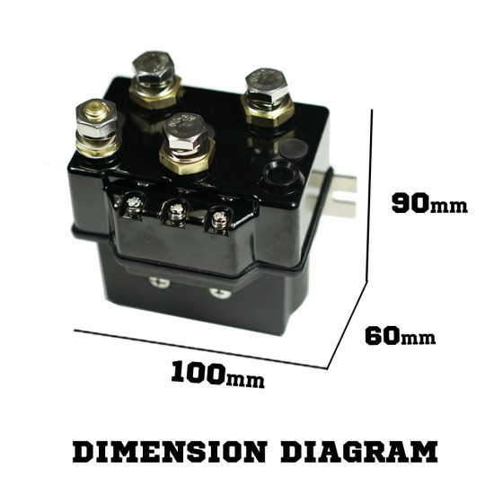 12V Winch Controller Solenoid 500A DC Switch 4x4 4WD Boat Recovery ATV Control 12V Winch Controller Solenoid 500A DC Switch 4x4 4WD Boat Recovery ATV Control