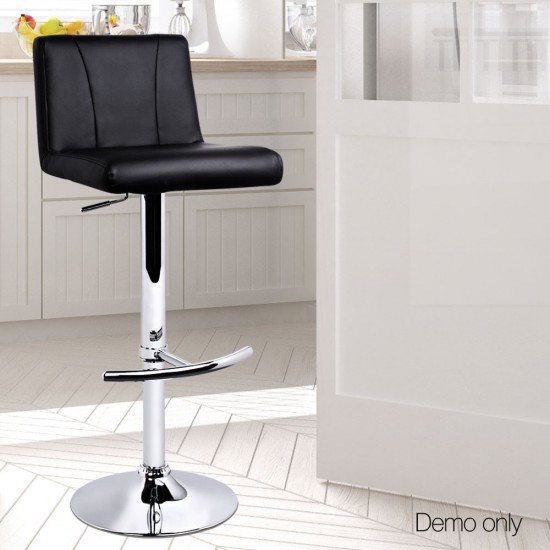 2x Artiss Bar stools Swivel Bar Stool Chairs Gas Lift Barstools Kitchen Black 2x Artiss Bar stools Swivel Bar Stool Chairs Gas Lift Barstools Kitchen Black