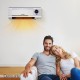 2000W Wall Mounted Panel Heater - Silver 2000W Wall Mounted Panel Heater - Silver
