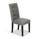 Artiss Set of 2 Fabric Dining Chair - Grey Artiss Set of 2 Fabric Dining Chair - Grey