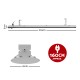 1800 Electric Infrared Radiant Strip Panel Heater Bar Remote Control 1800 Electric Infrared Radiant Strip Panel Heater Bar Remote Control