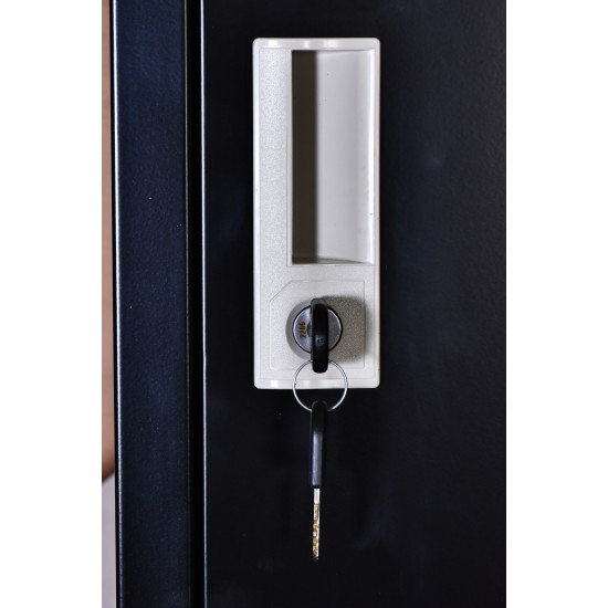 12 Door Locker - Office/Gym - Black 12 Door Locker - Office/Gym - Black