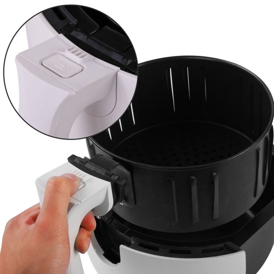 4L Air Fryer Oil Free Deep Cooker - White 4L Air Fryer Oil Free Deep Cooker - White