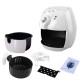 4L Air Fryer Oil Free Deep Cooker - White 4L Air Fryer Oil Free Deep Cooker - White