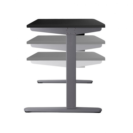 100cm Adjustable Frame Standing Desk - Black 100cm Adjustable Frame Standing Desk - Black