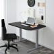 140cm Adjustable Frame Standing Desk - Black 140cm Adjustable Frame Standing Desk - Black