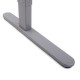 140cm Motorised Electrical Adjustable Frame Standing Desk - White Grey 140cm Motorised Electrical Adjustable Frame Standing Desk - White Grey