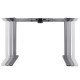 140cm Curved Adjustable Desk - White 140cm Curved Adjustable Desk - White