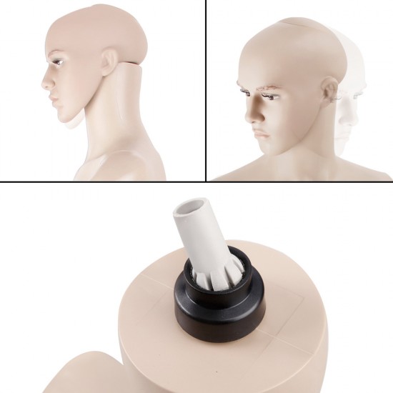 186cm Tall Full Body Male Mannequin - Skin Coloured 186cm Tall Full Body Male Mannequin - Skin Coloured