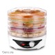 Food Dehydrator with 5 Trays - White Food Dehydrator with 5 Trays - White