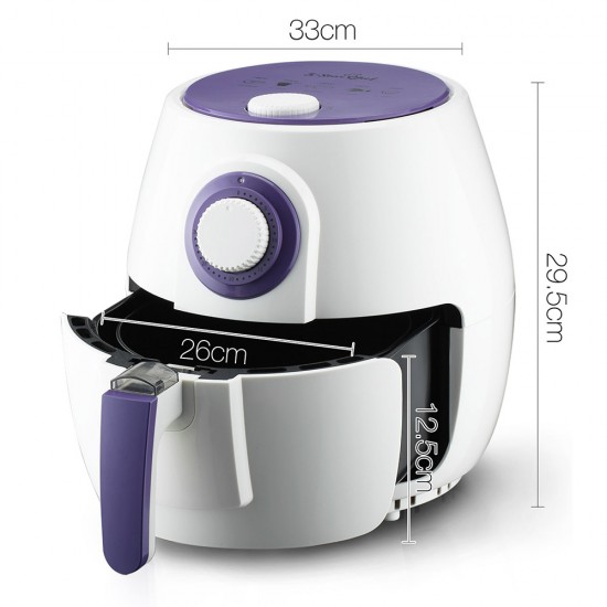 4L Oil Free Air Fryer - White 4L Oil Free Air Fryer - White