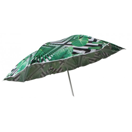 Beach Umbrella 180cm Geo Palm Design Beach Umbrella 180cm Geo Palm Design