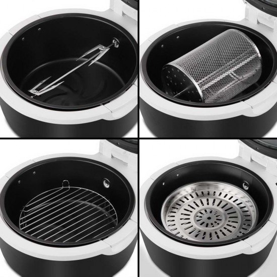 10L 6 Function Convection Oven Cooker Air Fryer- Black 10L 6 Function Convection Oven Cooker Air Fryer- Black