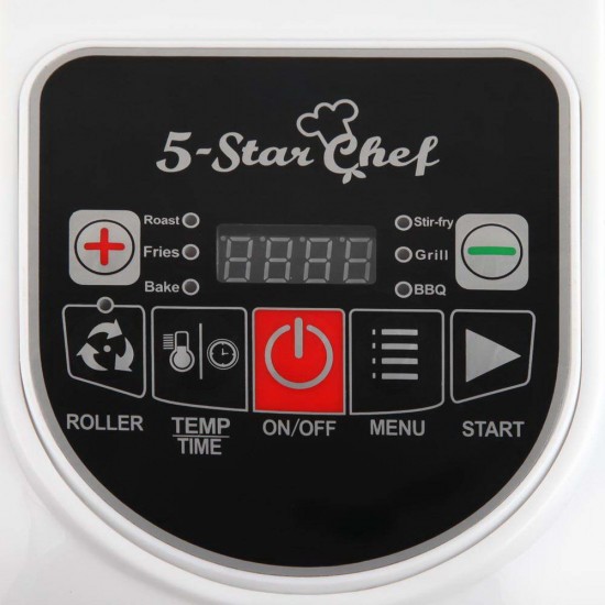 10L 6 Function Convection Oven Cooker Air Fryer- White 10L 6 Function Convection Oven Cooker Air Fryer- White