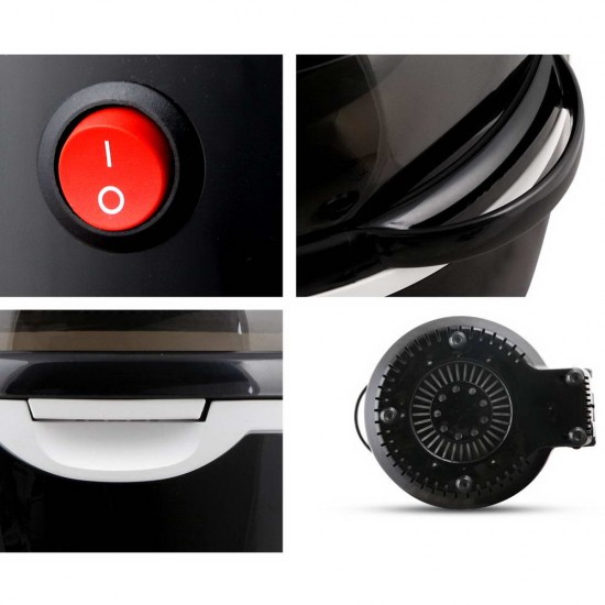 10L 8 Function Convection Oven Cooker Air Fryer- Black 10L 8 Function Convection Oven Cooker Air Fryer- Black