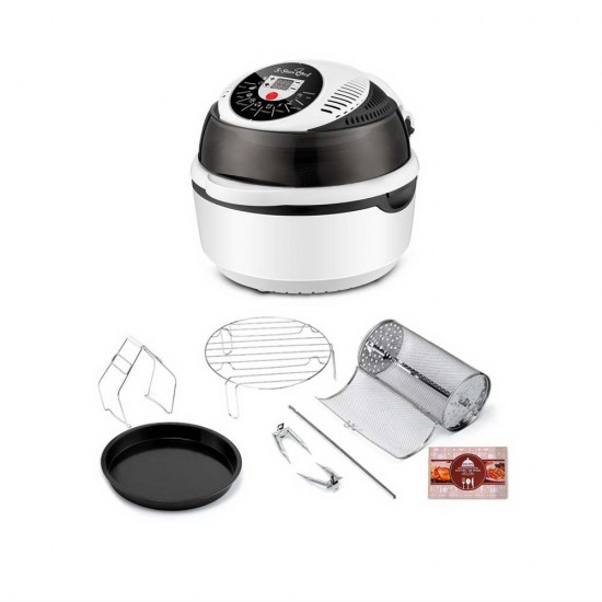 10L 8 Function Convection Oven Cooker Air Fryer- White 10L 8 Function Convection Oven Cooker Air Fryer- White