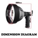 15W CREE LED Handheld Spot Light Rechargeable Spotlight Hunting Shooting T6 12V 15W CREE LED Handheld Spot Light Rechargeable Spotlight Hunting Shooting T6 12V