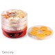 Food Dehydrator with 7 Trays - Red Food Dehydrator with 7 Trays - Red