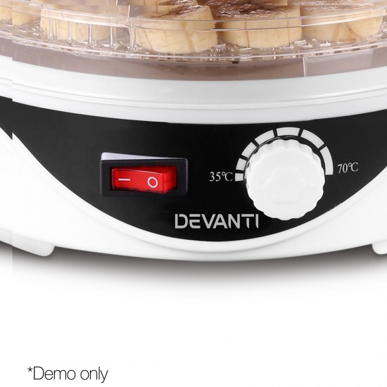 Food Dehydrator with 7 Trays - White Food Dehydrator with 7 Trays - White