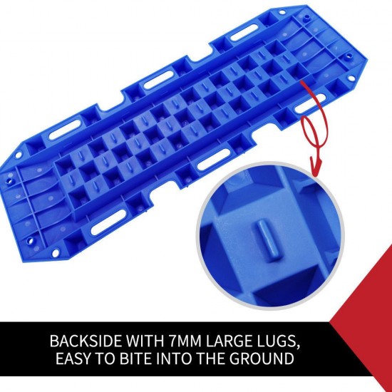 10T Heavy Duty Recovery Tracks Sand Track Snow Mud Tracks 10T Vehicle Blue 4WD 10T Heavy Duty Recovery Tracks Sand Track Snow Mud Tracks 10T Vehicle Blue 4WD