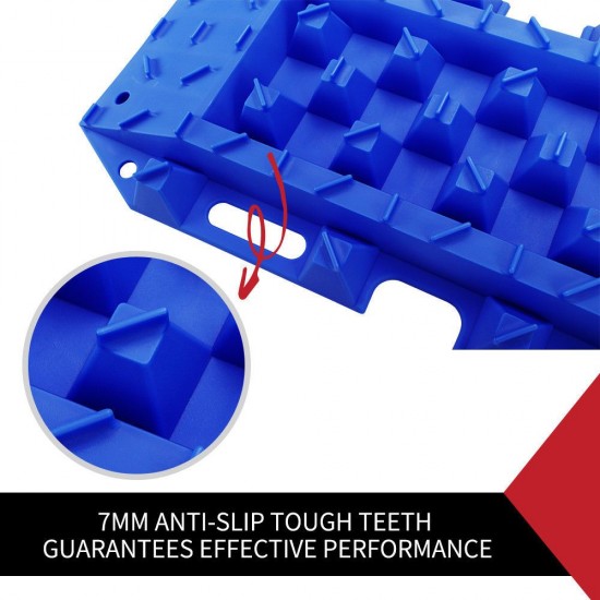 10T Heavy Duty Recovery Tracks Sand Track Snow Mud Tracks 10T Vehicle Blue 4WD 10T Heavy Duty Recovery Tracks Sand Track Snow Mud Tracks 10T Vehicle Blue 4WD