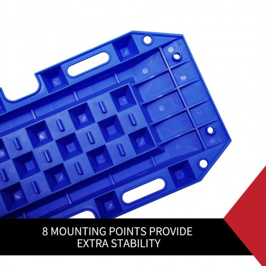 10T Heavy Duty Recovery Tracks Sand Track Snow Mud Tracks 10T Vehicle Blue 4WD 10T Heavy Duty Recovery Tracks Sand Track Snow Mud Tracks 10T Vehicle Blue 4WD