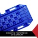 10T Heavy Duty Recovery Tracks Sand Track Snow Mud Tracks 10T Vehicle Blue 4WD 10T Heavy Duty Recovery Tracks Sand Track Snow Mud Tracks 10T Vehicle Blue 4WD