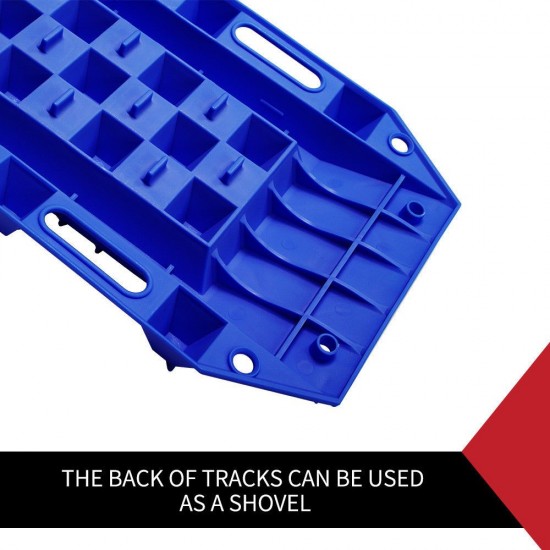 10T Heavy Duty Recovery Tracks Sand Track Snow Mud Tracks 10T Vehicle Blue 4WD 10T Heavy Duty Recovery Tracks Sand Track Snow Mud Tracks 10T Vehicle Blue 4WD