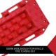 10T Heavy Duty Recovery Tracks Sand Track Snow Mud Tracks 10T Vehicle Red 4WD 10T Heavy Duty Recovery Tracks Sand Track Snow Mud Tracks 10T Vehicle Red 4WD