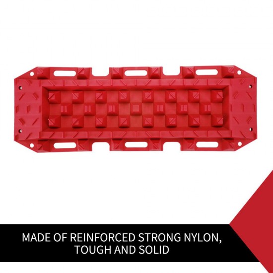 10T Heavy Duty Recovery Tracks Sand Track Snow Mud Tracks 10T Vehicle Red 4WD 10T Heavy Duty Recovery Tracks Sand Track Snow Mud Tracks 10T Vehicle Red 4WD
