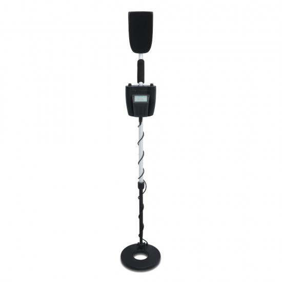 Metal Detector Searching Gold Digger Treasure Hunter LCD Screen with Headphones Black Metal Detector Searching Gold Digger Treasure Hunter LCD Screen with Headphones Black