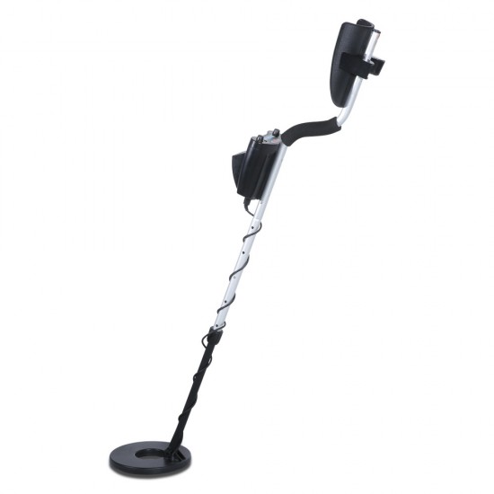 Metal Detector Searching Gold Digger Treasure Hunter LCD Screen with Headphones Black Metal Detector Searching Gold Digger Treasure Hunter LCD Screen with Headphones Black