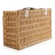 Alfresco 4 Person Cooler Wicker Picnic Basket - Brown Alfresco 4 Person Cooler Wicker Picnic Basket - Brown