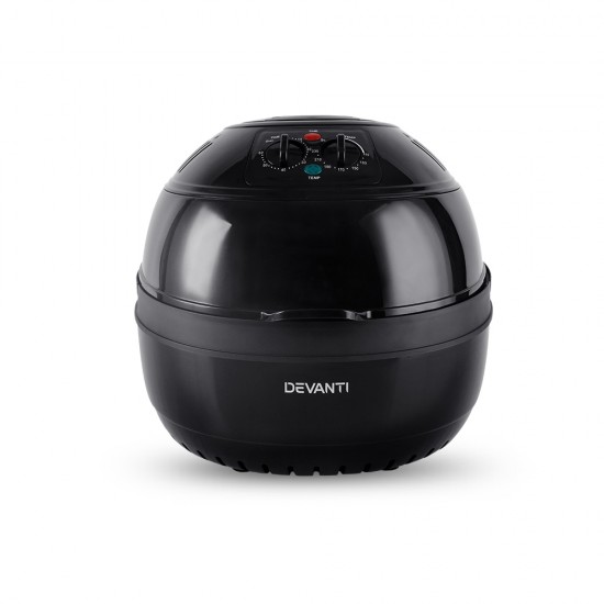 10L Air Fryer Oven Cooker - Black 10L Air Fryer Oven Cooker - Black