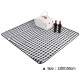 Alfresco Deluxe 2 Person Picnic Basket Set - Black and White Alfresco Deluxe 2 Person Picnic Basket Set - Black and White