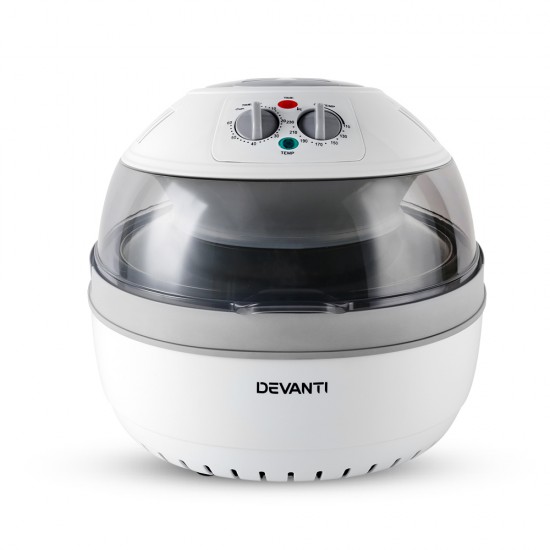 10L Air Fryer Oven Cooker - Grey 10L Air Fryer Oven Cooker - Grey