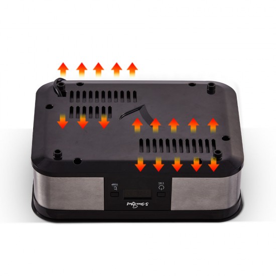 Food Dehydrator with 5 Trays - Silver Food Dehydrator with 5 Trays - Silver