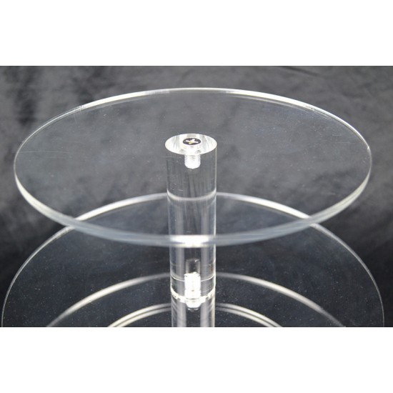 3 Tier Cupcake Stand 5mm Acrylic Wedding Display 3 Tier Cupcake Stand 5mm Acrylic Wedding Display